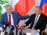 Prezidenti SR a ČR poďakovali zakladateľom československého štátu