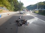 38-ročný motocyklista neprežil čelnú zrážku s autom