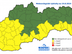 SHMÚ varuje pred vysokými teplotami na juhu a západe Slovenska