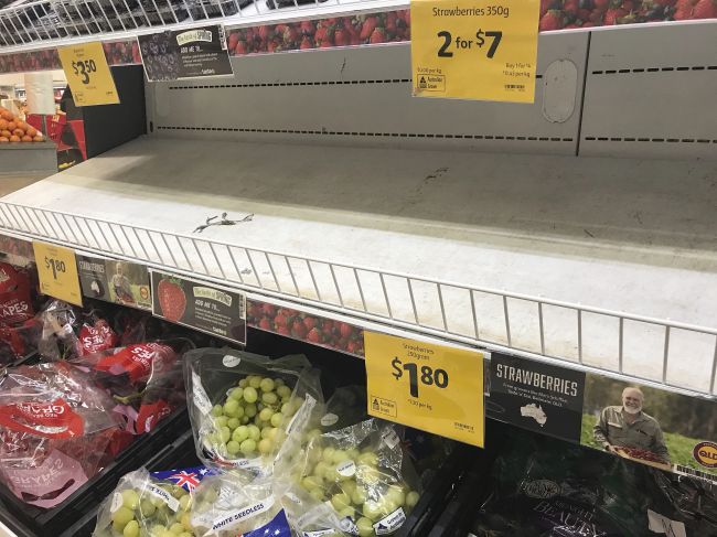 Sieť supermarketov prestala predávať ihly po ich náleze v ovocí