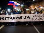 Za slušné Slovensko opäť pochodovalo niekoľko tisíc ľudí