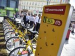 Bikesharing v Bratislave má po mesiaci takmer 30.000 registrovaných užívateľov