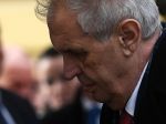 Dôvera v prezidenta Miloša Zemana poklesla, vyplýva z prieskumu