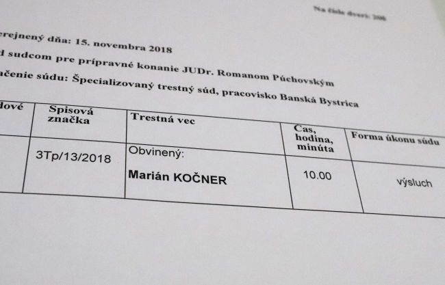 Sudca rozhodol o tom, či sa Marian Kočner dostane z väzby
