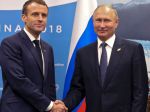 Putin a Macron diskutovali aj o Ukrajine a Sýrii