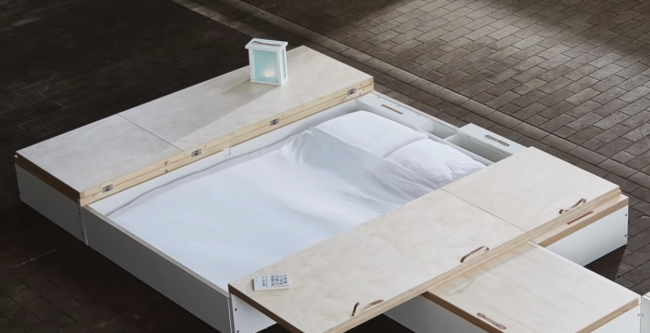 Video: Holanďanka navrhla revolučný nábytok, ktorý vám ušetrí priestor
