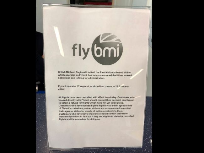 Brexit: Britské aerolínie Flybmi skrachovali