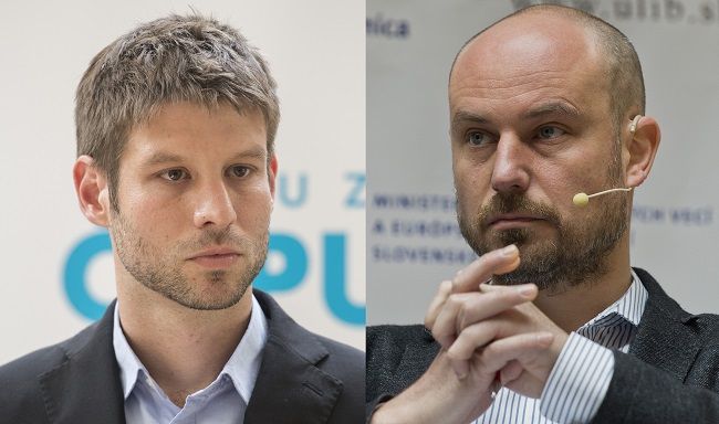 Lídrami kandidátky PS a Spolu vo voľbách do Európskeho parlamentu budú Šimečka a Bilčík