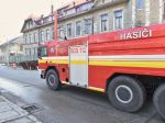 Hromadná nehoda hasičských áut dočasne obmedzila premávku