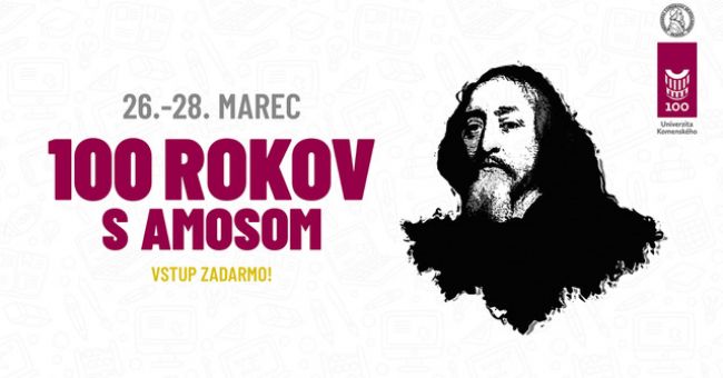 Univerzita Komenského oslavuje storočnicu – príďte na 100 ROKOV S AMOSOM