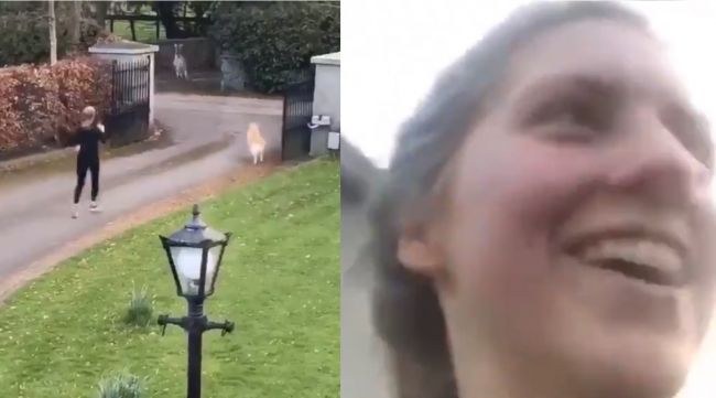 Video: Žena natočila kamarátku, ako naháňa kozy. Z jej pohľadu to však bolo iné