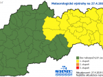 Východ a časť stredného Slovenska čakajú silné dažde