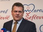 Šefčovič bude zastupovať EÚ na inaugurácii nového prezidenta Ukrajiny