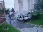 Požiar na košickom sídlisku zasiahol 14 áut