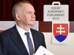 Kiska poslednýkrát volil v pozícii prezidenta, vyzval ľudí na účasť