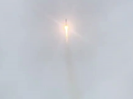 Video: Do ruského Sojuzu udrel pri štarte blesk