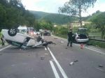 Vážna dopravná nehoda si vyžiadala 3 zranené osoby