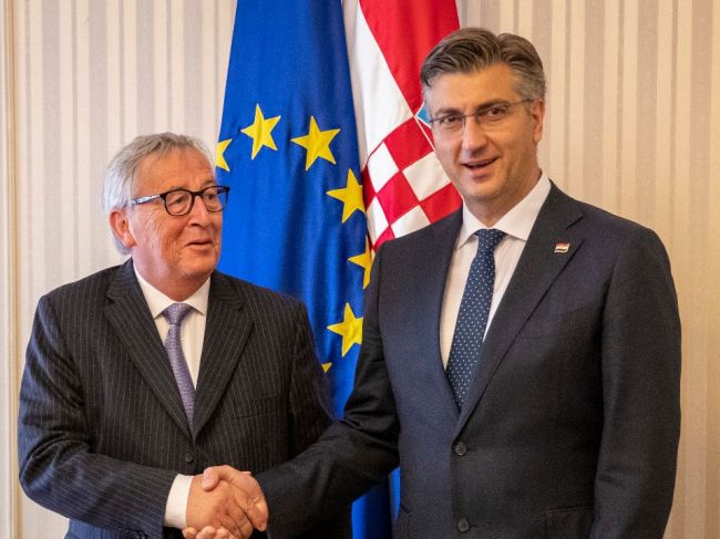 Juncker: Chorvátsko je pripravené na prijatie eura