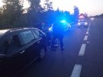 Polícia na D2 strieľala na muža z Českej republiky