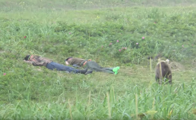 Video: Muži si chceli pospať na tráve. Takýto drsný budíček nečakali