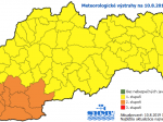 Vysoké teploty budú najmä na juhozápade, podvečer môžu prísť búrky