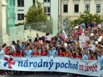 Organizátori Národného pochodu za život chcú ochranu života každého človeka
