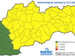 SHMÚ varuje pred nočnými mrazmi na veľkej časti územia Slovenska