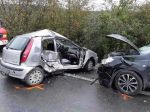 Vážnu dopravnú nehodu neprežila 64-ročná spolujazdkyňa