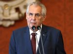 Zemana hospitalizujú v pražskej vojenskej nemocnici