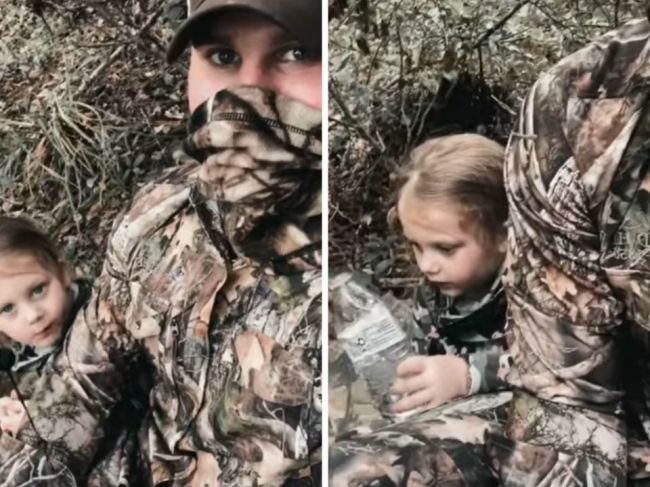 Video: Otec zobral dcéru na prvú poľovačku. Tá nedopadla podľa jeho predstáv