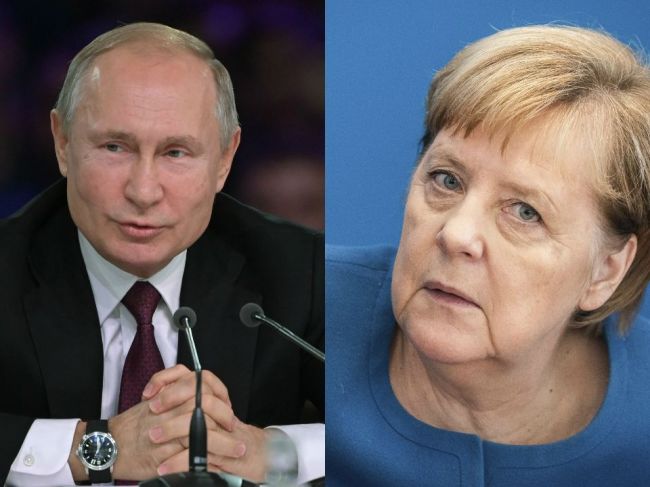 Putin a Merkelová diskutovali o Donbase i možnom summite normandskej štvorky