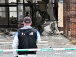 Výbuch pri krádeži bankomatu poškodil aj kultúrne stredisko