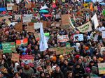 Do piatkových klimatických protestov sa v Nemecku zapojilo 630.000 ľudí