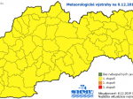 SHMÚ: Takmer na celom Slovensku treba počítať s hmlou a poľadovicou