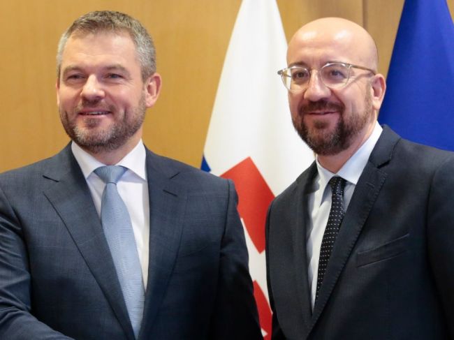 Pellegrini sa stretol s novým predsedom Európskej rady