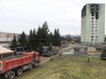 Po D1 do Prešova sa bude v piatok presúvať demolačný stroj