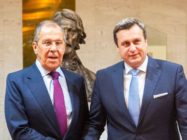 Šef diplomacie Sergej Lavrov sa stretol s predsedon NR SR Andrejom Dankom