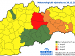 SHMÚ: Na západe a východe Slovenska zafúka, na severe hrozia snehové záveje