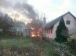 Požiar zachvátil motorest v Bzinciach pod Javorinou