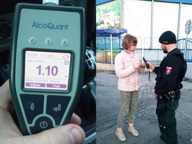 Vodička strávila silvestrovskú noc v policajnej cele