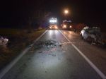 Pri dopravnej nehode vyhasli dva životy. Jeden mladý a druhý ešte mladší