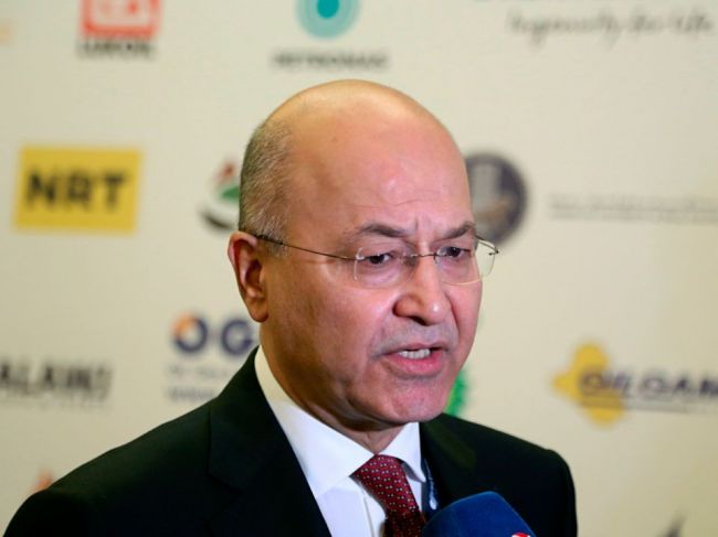 Iracký prezident odsúdil iránske raketové útoky na vojenské základne