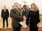 Čaputová vymenovala a povýšila nových generálov