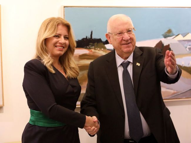 Čaputová pozvala izraelského prezidenta na oficiálnu návštevu SR