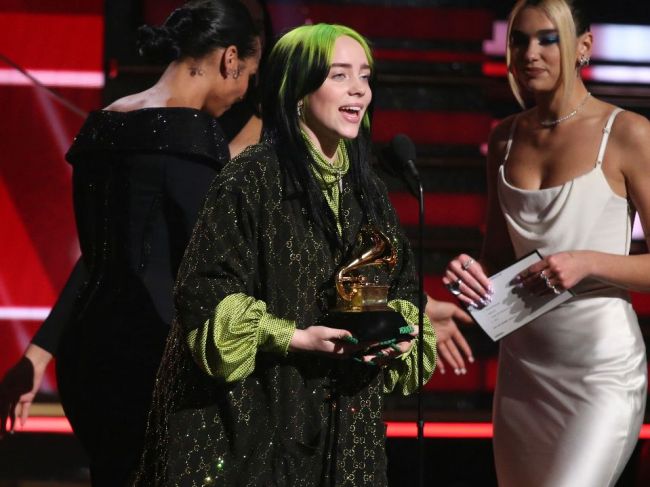Speváčka Billie Eilish získala Grammy v štyroch hlavných kategóriách