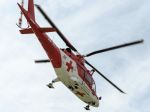 Dvom turistom pomáhal záchranársky vrtuľník