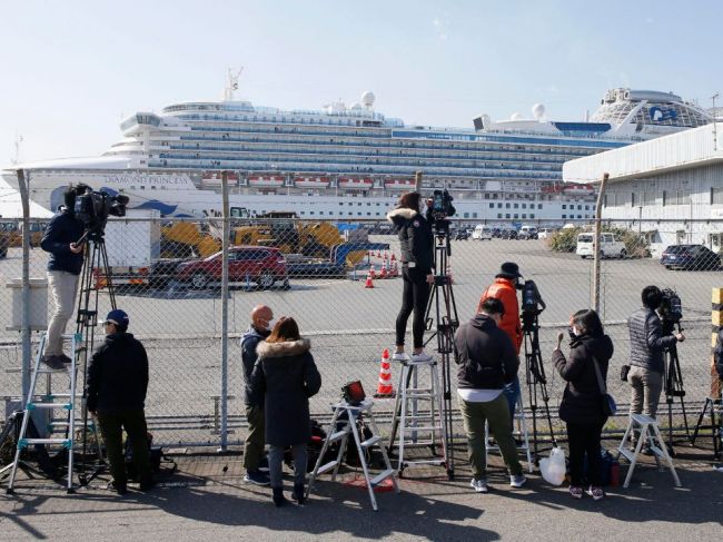 Na lodi Diamond Princess sa koronavírus potvrdil u ďalších 99 ľudí