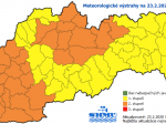 Silný vietor očakávajú meteorológovia na celom území Slovenska