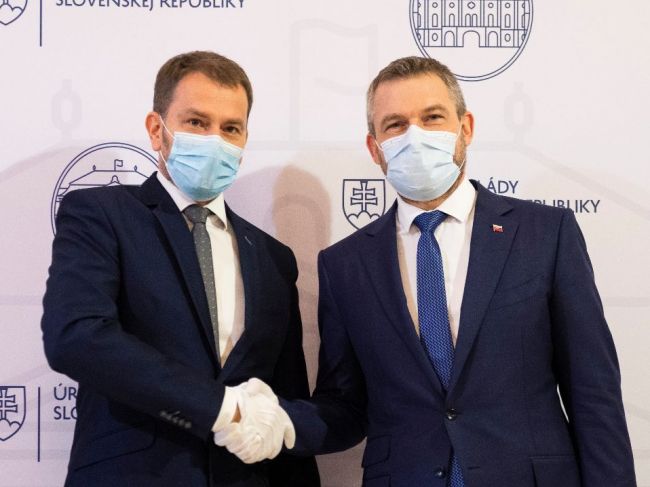 Matovič si prevzal od Pellegriniho úrad vlády