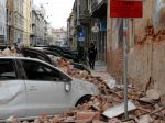 Zemetrasenie v Záhrebe si vyžiadalo zranenia viacerých osôb